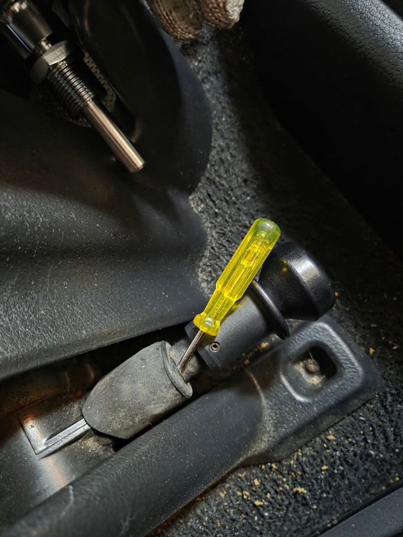 APS製 汎用メッキパーキングブレーキレバー 日野 ふそう ISUZU