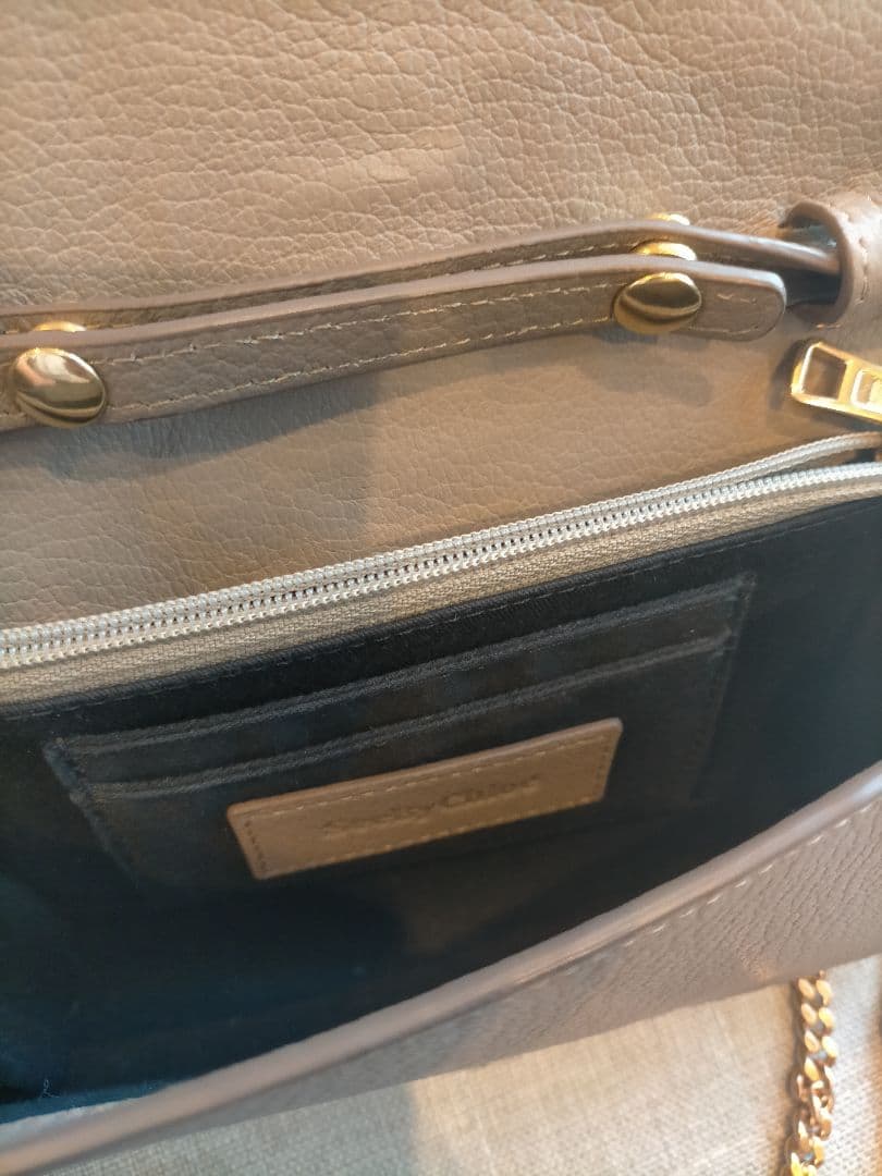 シーバイクロエ SeeByChloé 長財布 チェーンウォレット