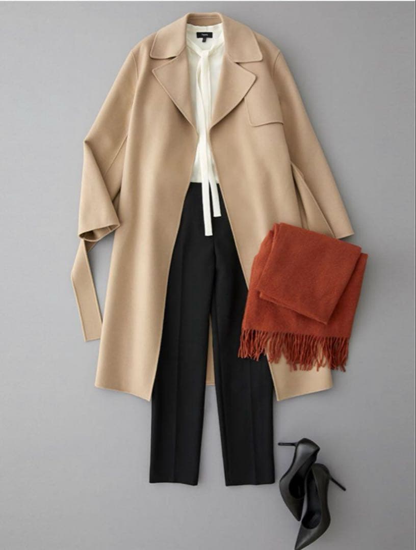 16日までお値下げ‼️美品セオリー ウールコート LUXE NEW DIVIDE