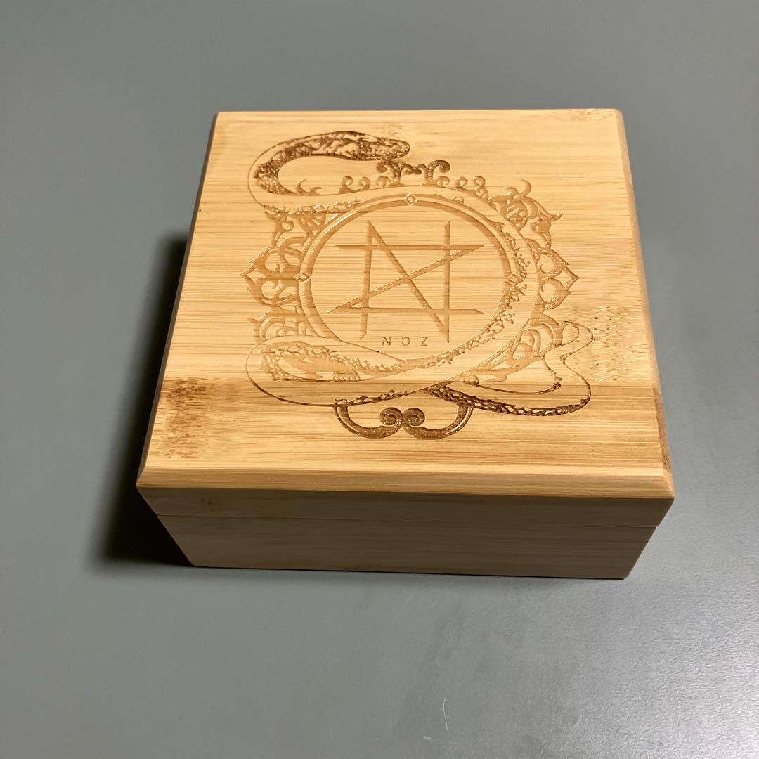 NOZ 懐中時計/ターコイズ 45mm サンダルウッド天然木ケース付