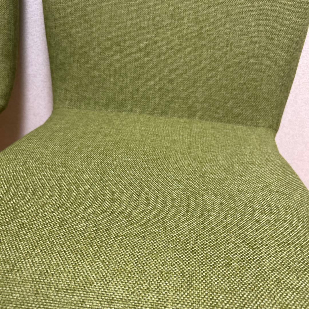 （美品）回転式ダイニングチェア 1脚 グリーン ナチュラル ※4脚まで購入可能