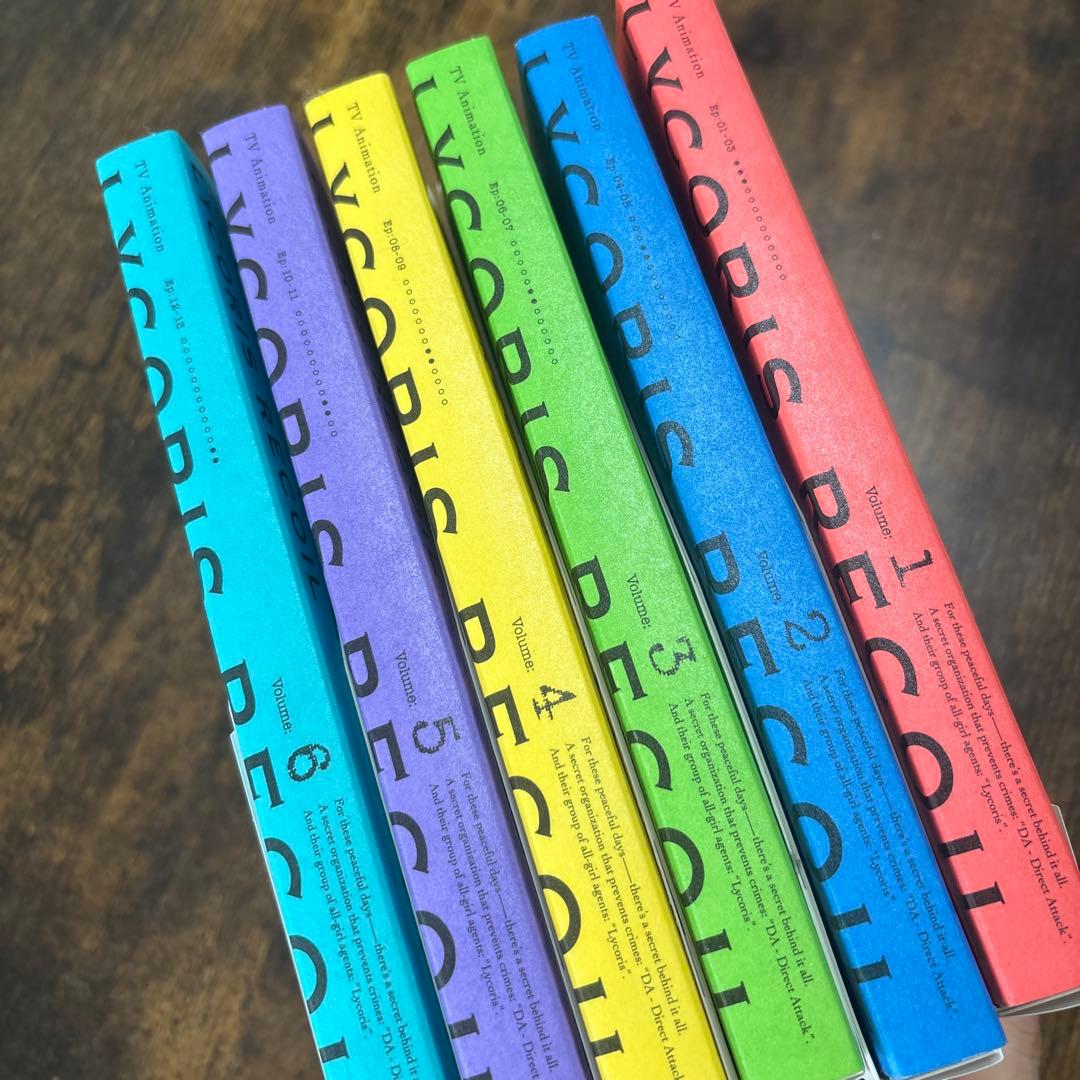 LYCORIS RECOIL DVD 1-6巻セット