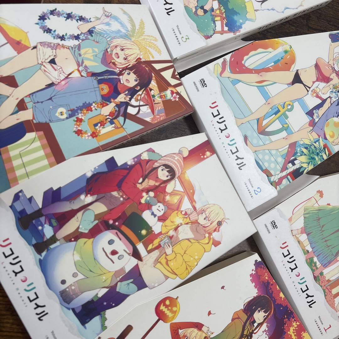 LYCORIS RECOIL DVD 1-6巻セット