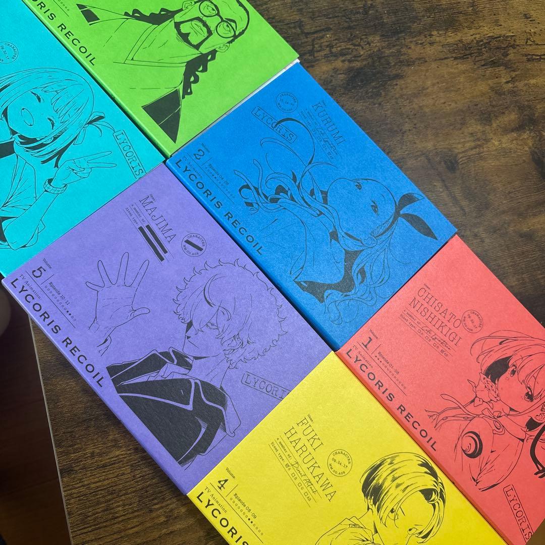 LYCORIS RECOIL DVD 1-6巻セット