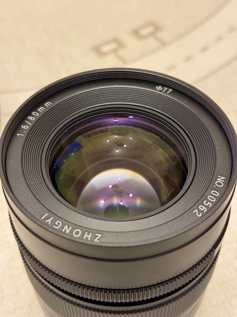 中一光学　speed master 80mm F1.6