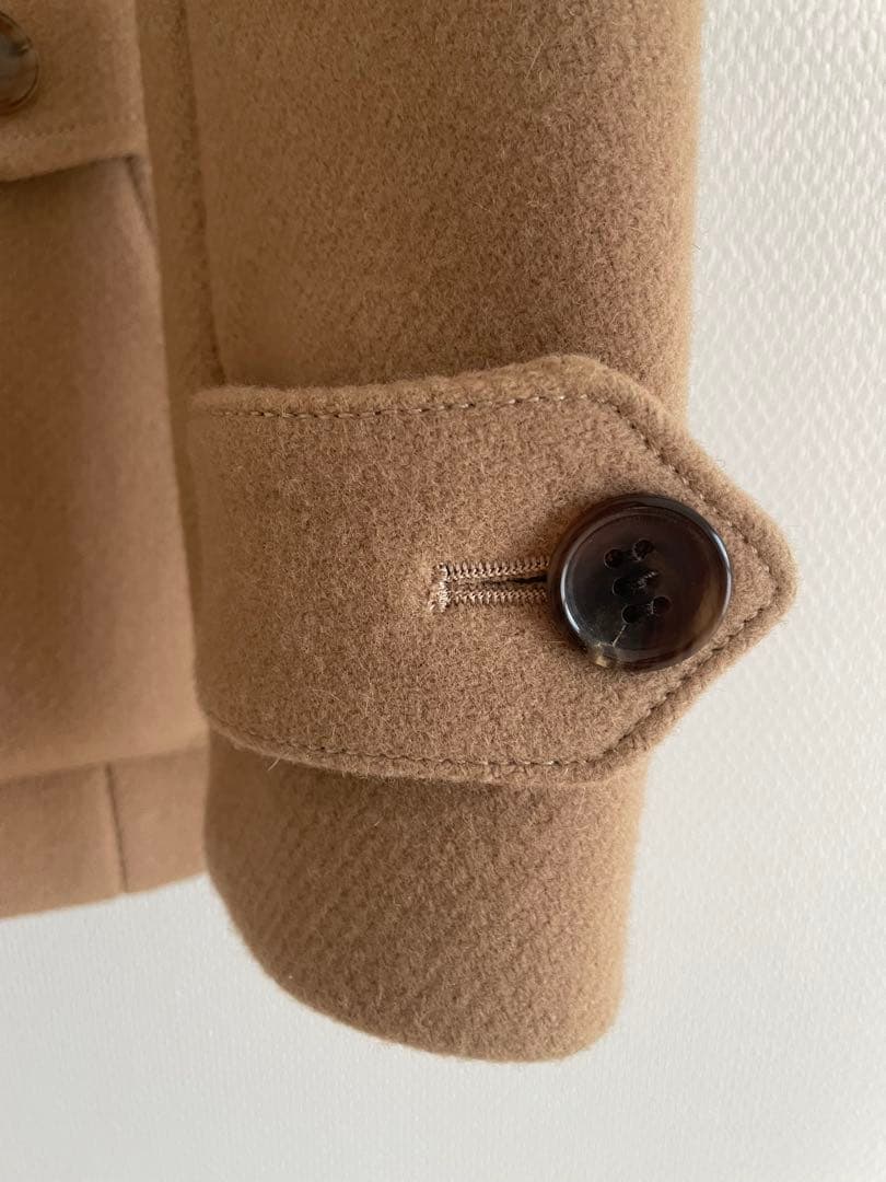 ✨AKM✨LEONに掲載キャメルダッフルコート定価136,500円サイズM