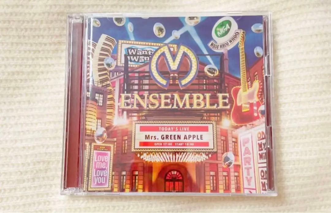 ENSEMBLE 初回限定盤 CD+DVD Mrs.GREEN APPLE
