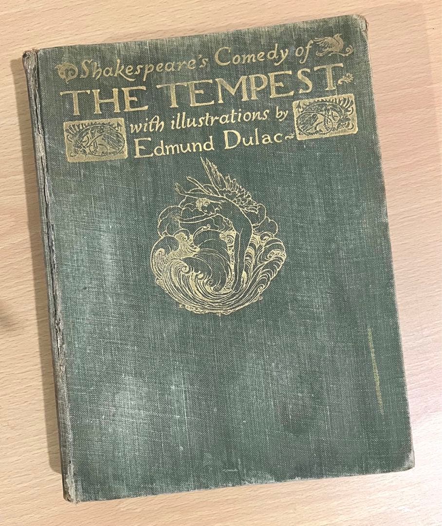 No247レア希少　アンティーク洋書 エドマンド ·デュラック シェイクスピア