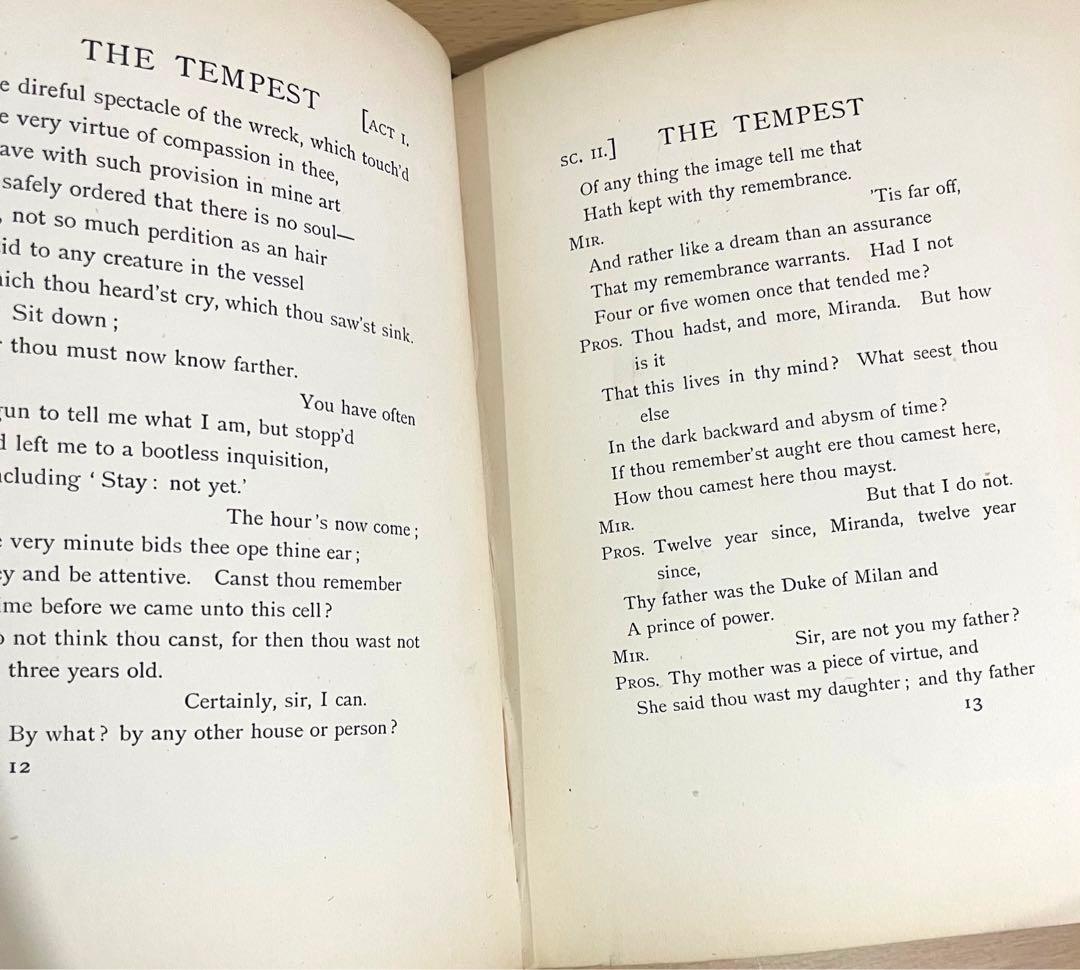 No247レア希少　アンティーク洋書 エドマンド ·デュラック シェイクスピア