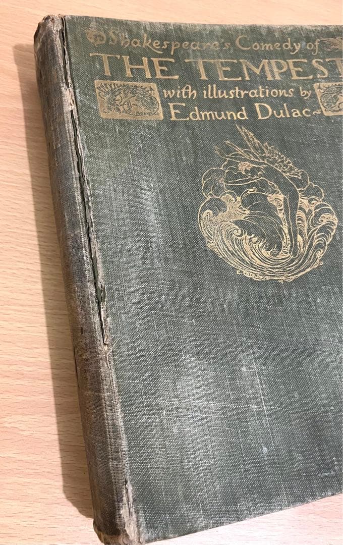 No247レア希少　アンティーク洋書 エドマンド ·デュラック シェイクスピア