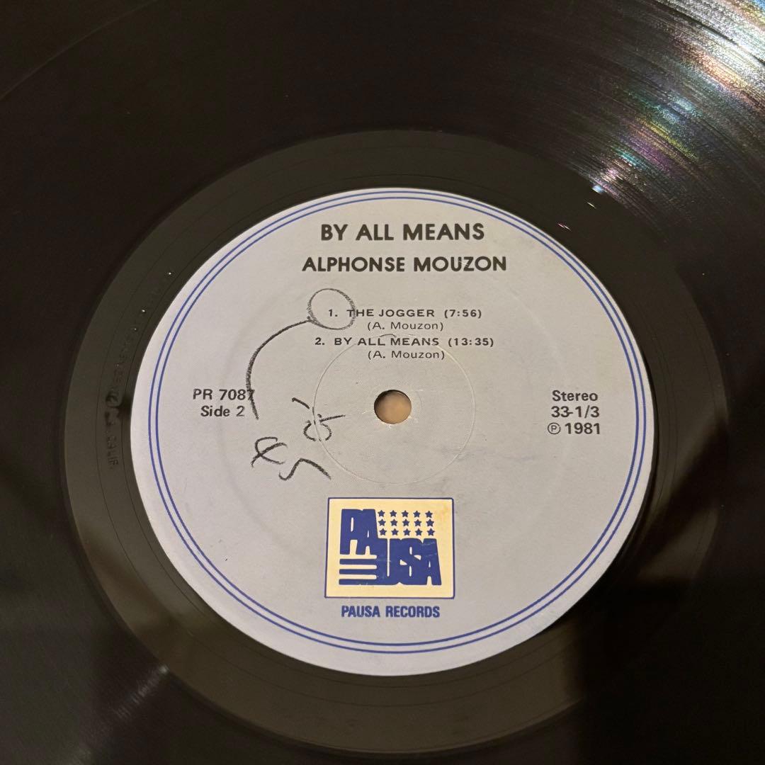 レコード Alphonse Mouzon By All Means レアグルーヴ