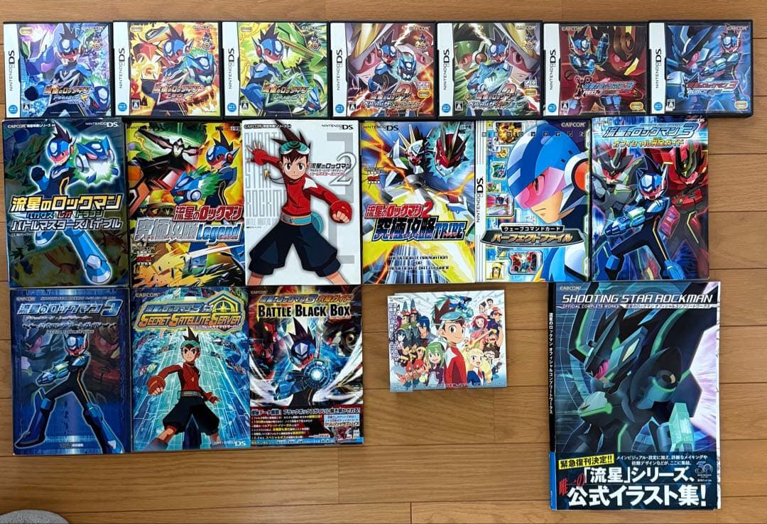 流星のロックマン まとめ売り ゲーム 攻略本 サントラCD