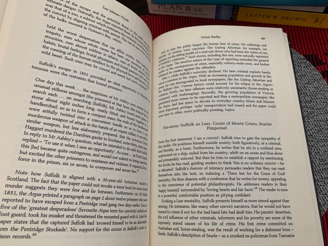 希少　Representing Convicts