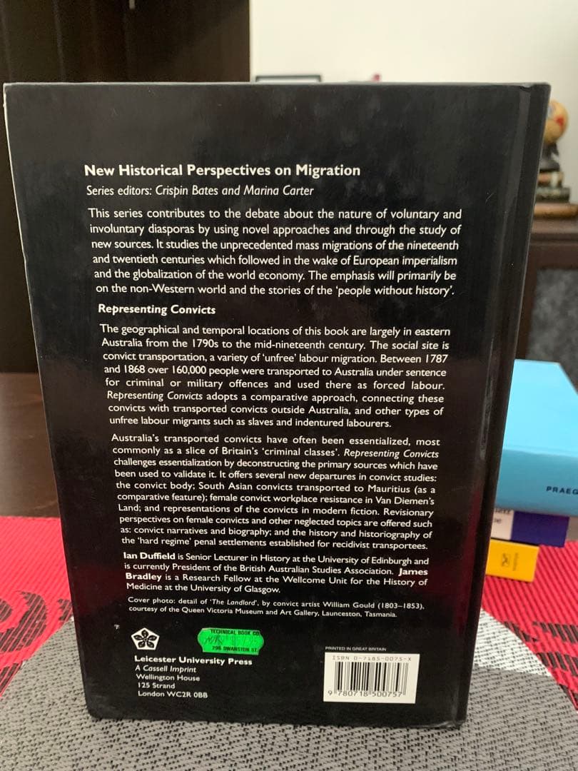 希少　Representing Convicts