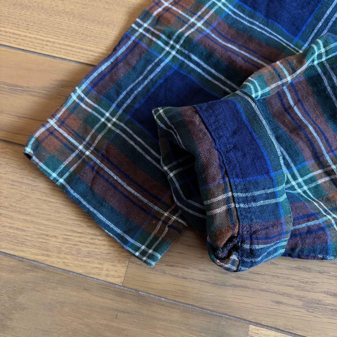 ICHI Antiquites リネンタータンシャツドレス ワンピース サイズF