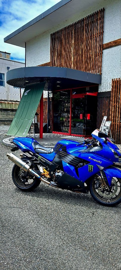 最終値下げ。ZZR1400 MH ASANO スリップオンマフラー2本出し