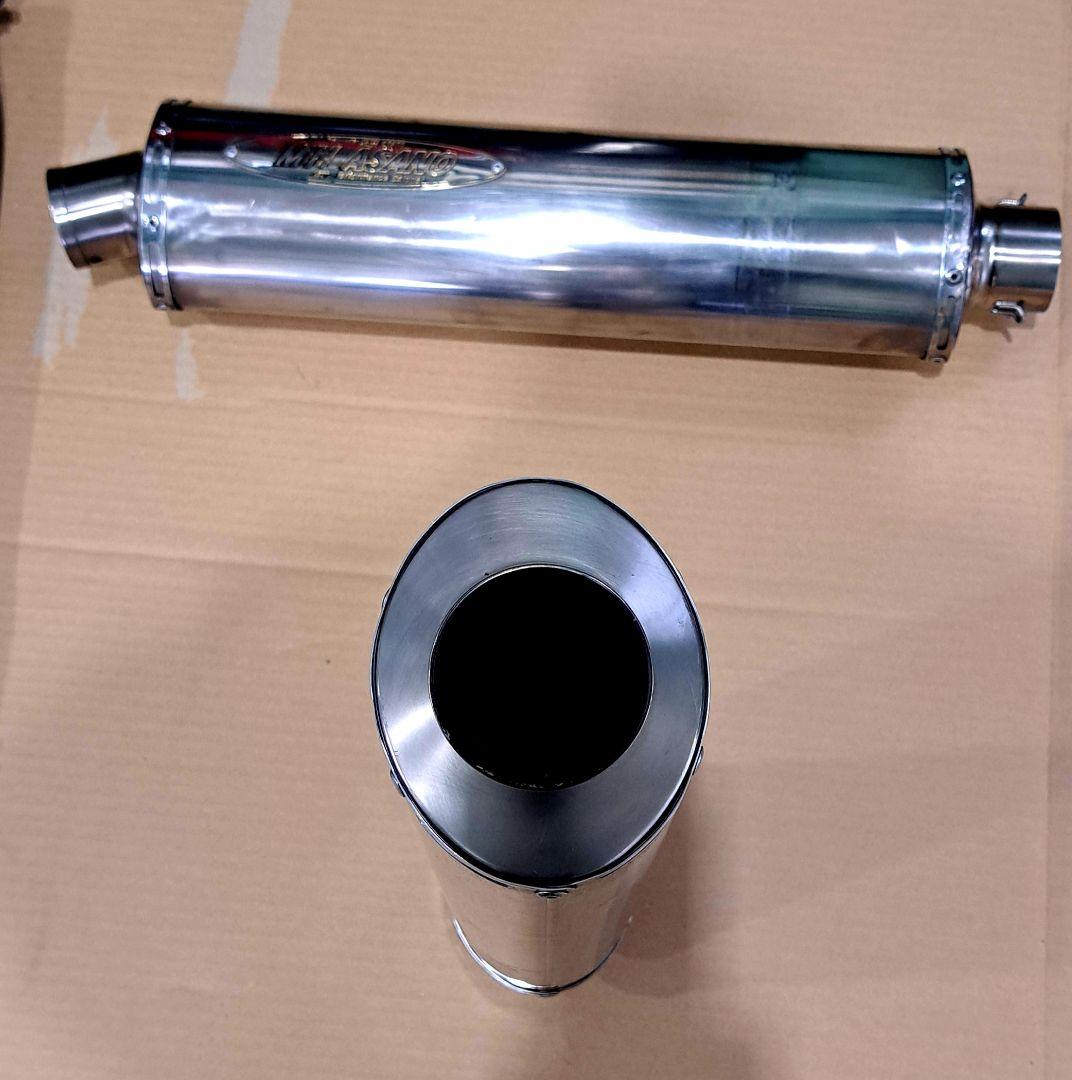 最終値下げ。ZZR1400 MH ASANO スリップオンマフラー2本出し