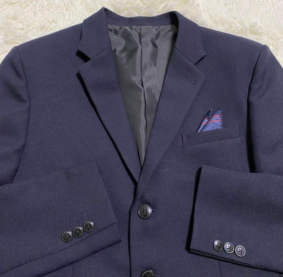 美品✨フォーマルセットアップスーツ　170 ブラック　卒業式　男の子