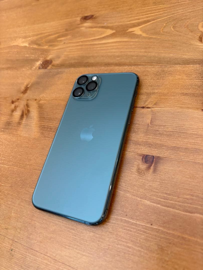 【美品】iPhone11pro 256GB SIMフリー ミッドナイトグリーン