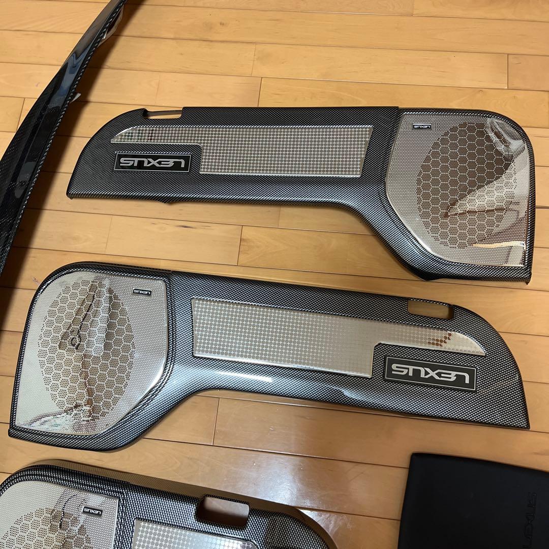 レクサスLX570リアゲートスポイラー他セット