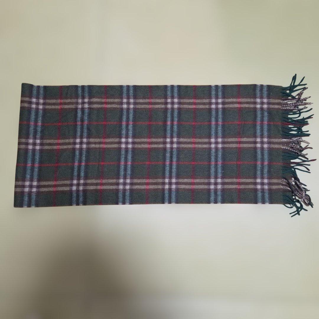 BURBERRY カシミア100% ノバチェック マフラー タグ付