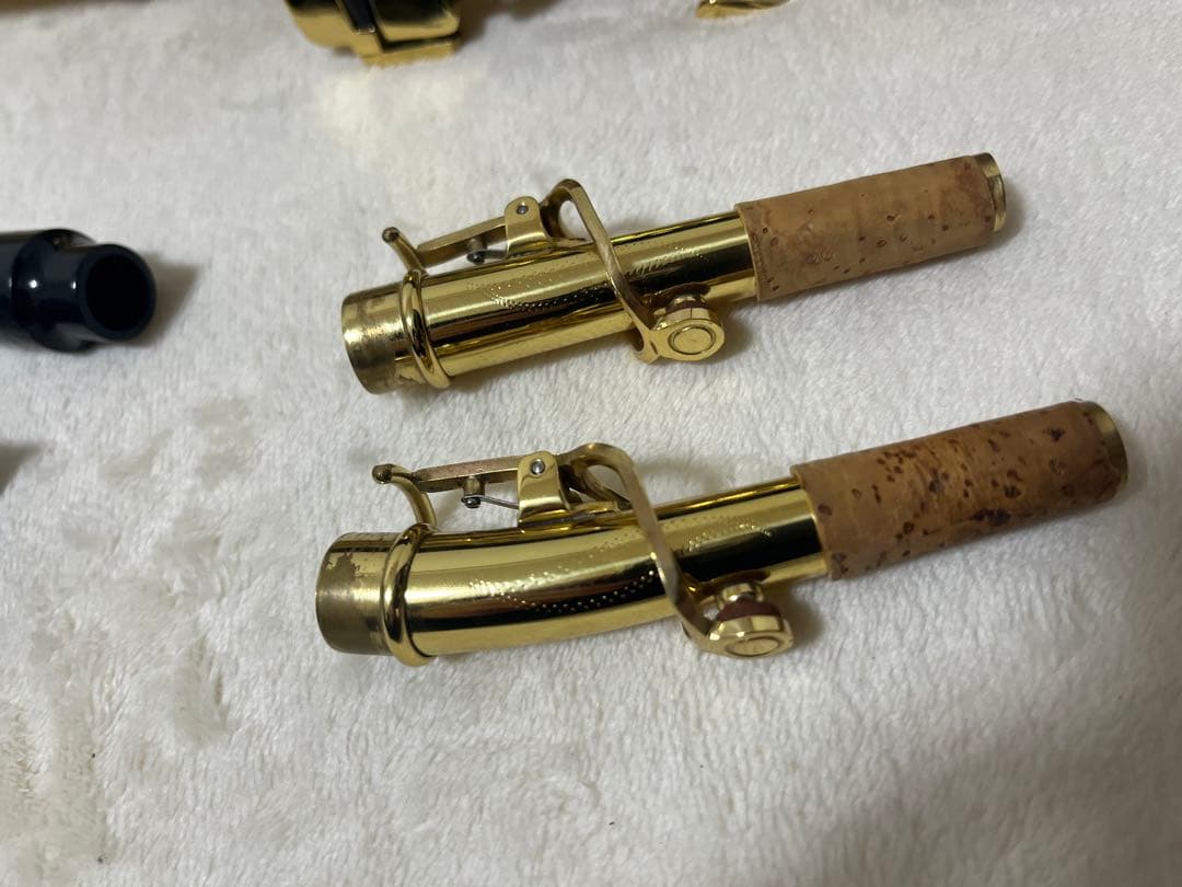 【値下可】ammoon ソプラノサックス ベル彫刻 マッピ付き