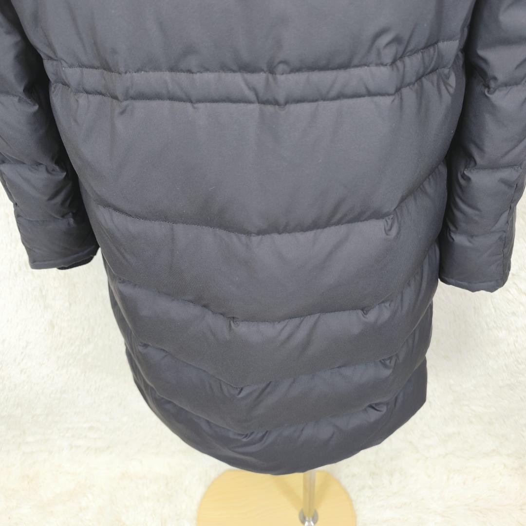 【極美品】IENA　イエナ　タフタ　ダウン　ロング　コート　フォックスファー　黒