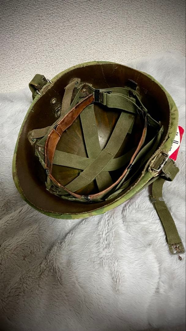 実物 米軍 M2ヘルメット