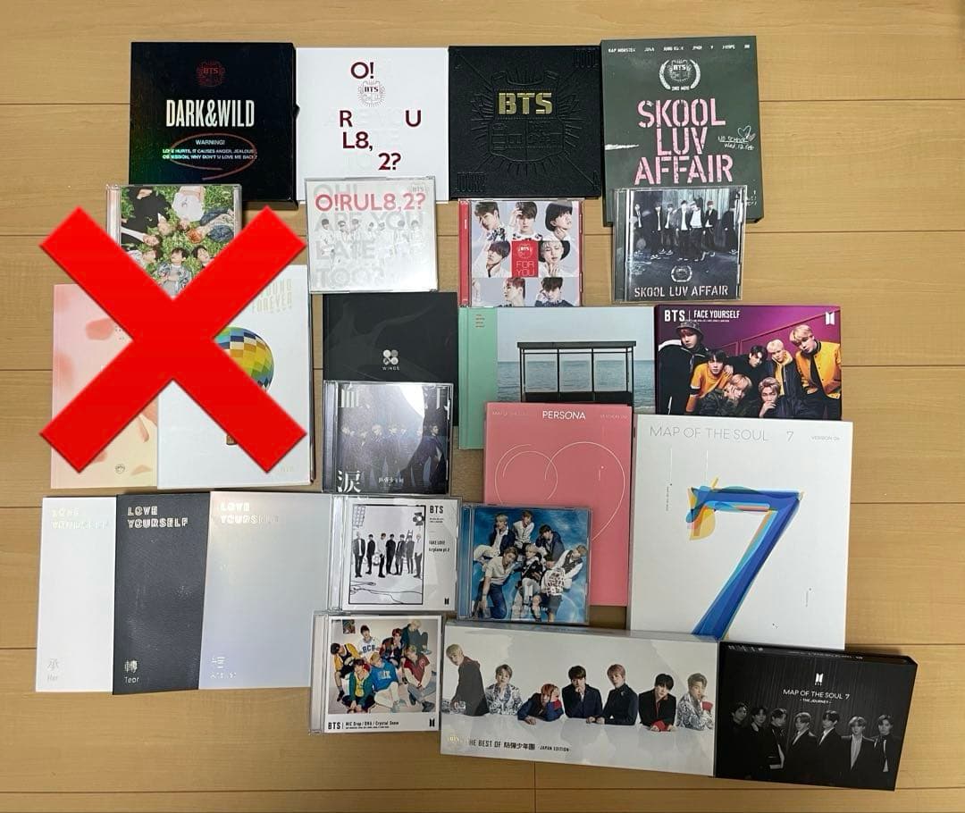 BTS CD アルバム　まとめ売り