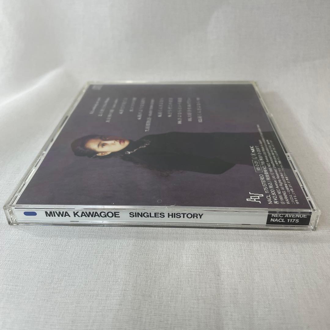 川越美和　SINGLES HISTORY CD