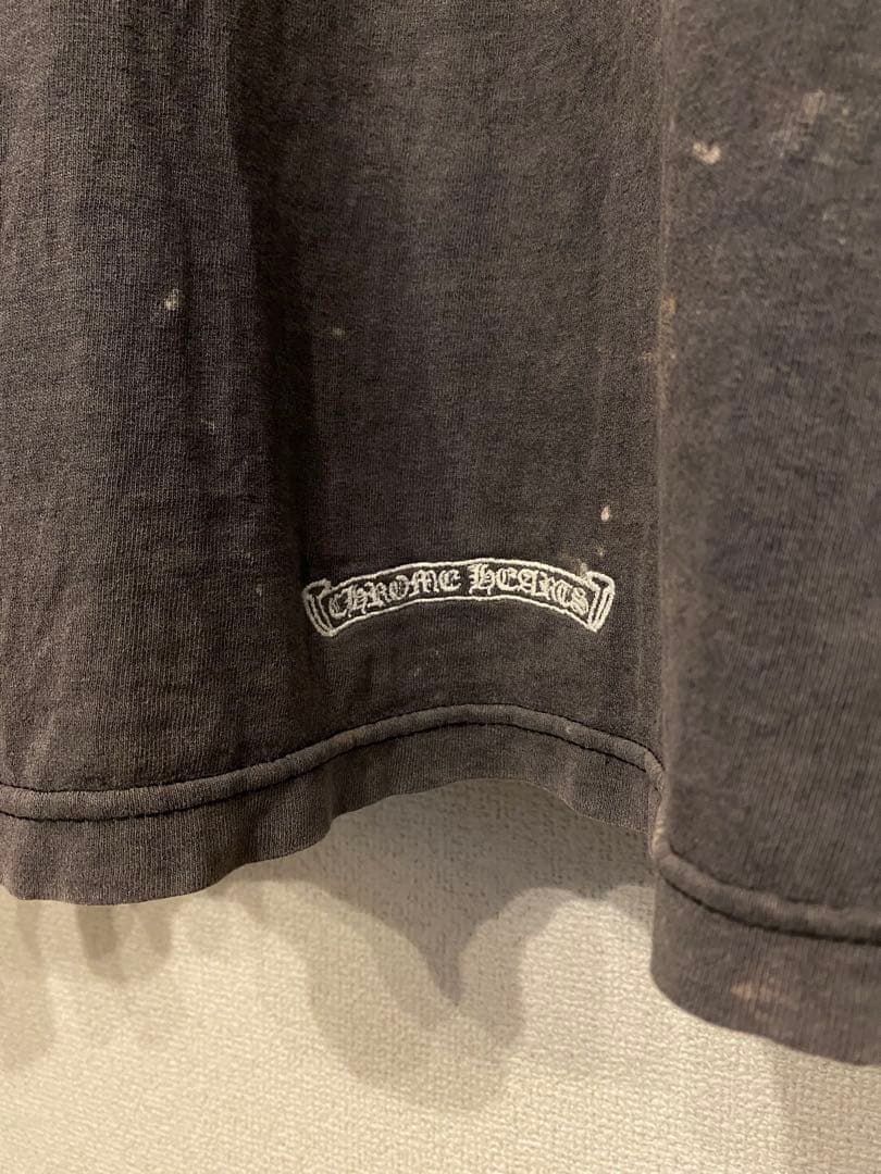 1990's usa製 Old Chrome Hearts 鬼フェード ロンT