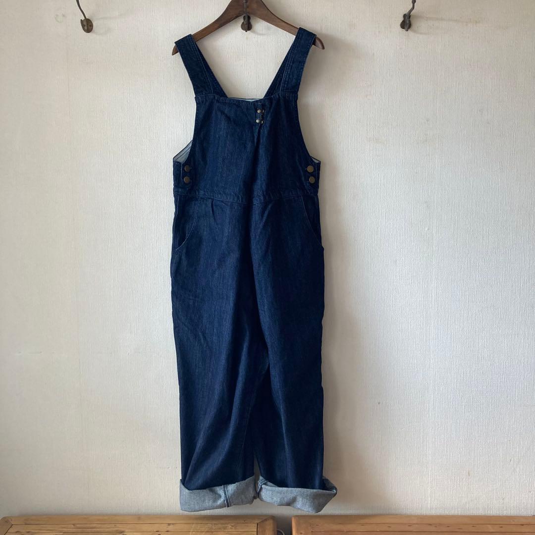 nest Robe ネストローブ デニムフロントホックサロペット＊