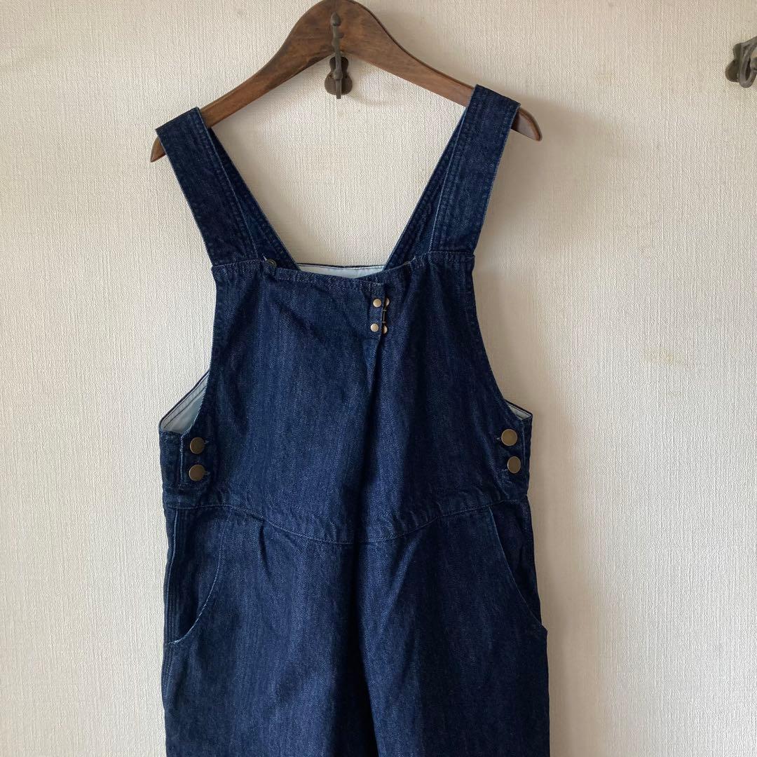 nest Robe ネストローブ デニムフロントホックサロペット＊
