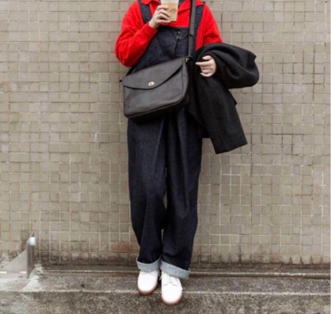 nest Robe ネストローブ デニムフロントホックサロペット＊