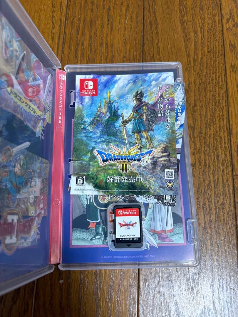 ドラゴンクエスト I・II .ⅢHD2リメイクSwitch特典赤ロト