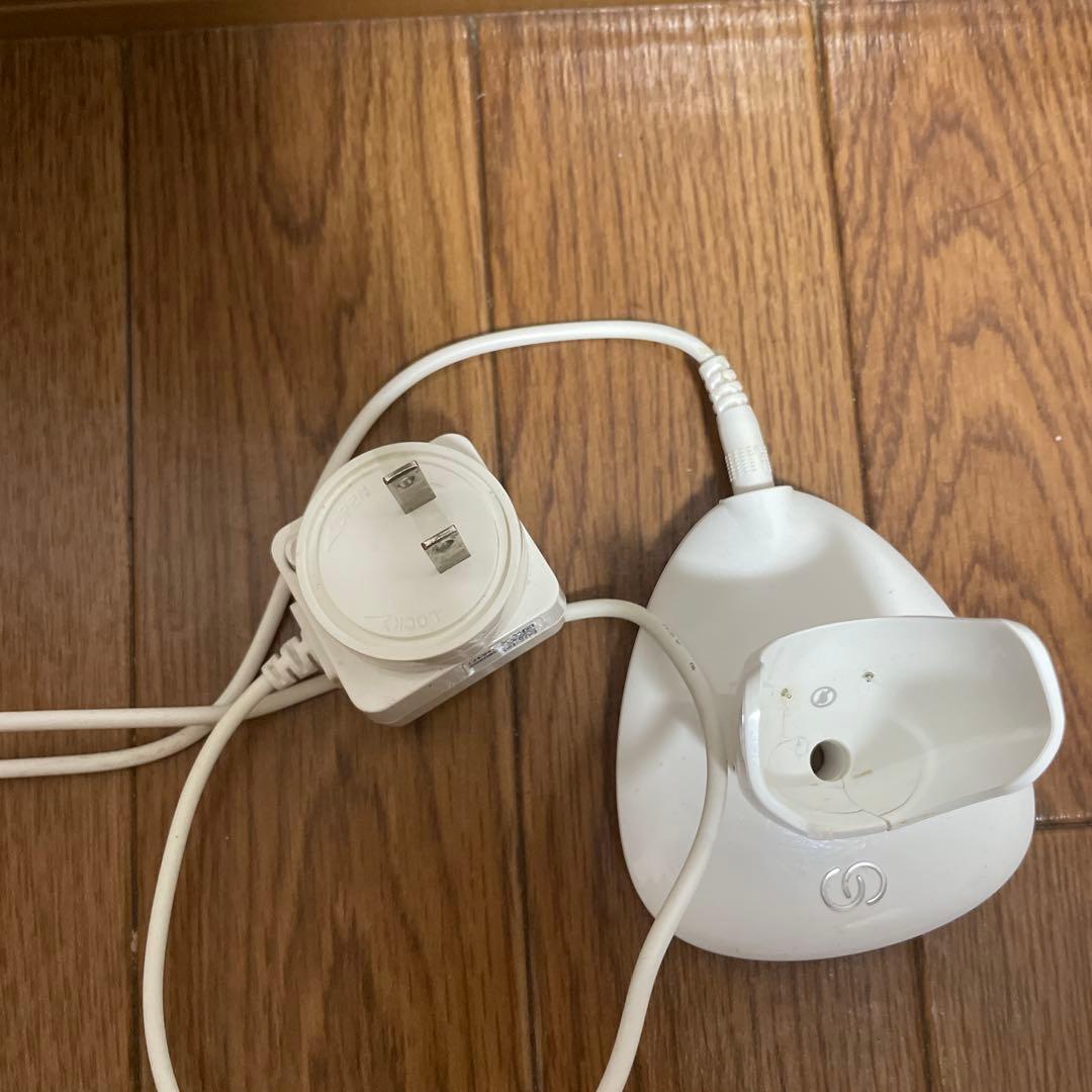 ルミスパ　ニュースキン　洗顔ブラシ ホワイト/ブルー