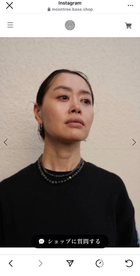 アクセサリー TOO - necklace PIPI iolite