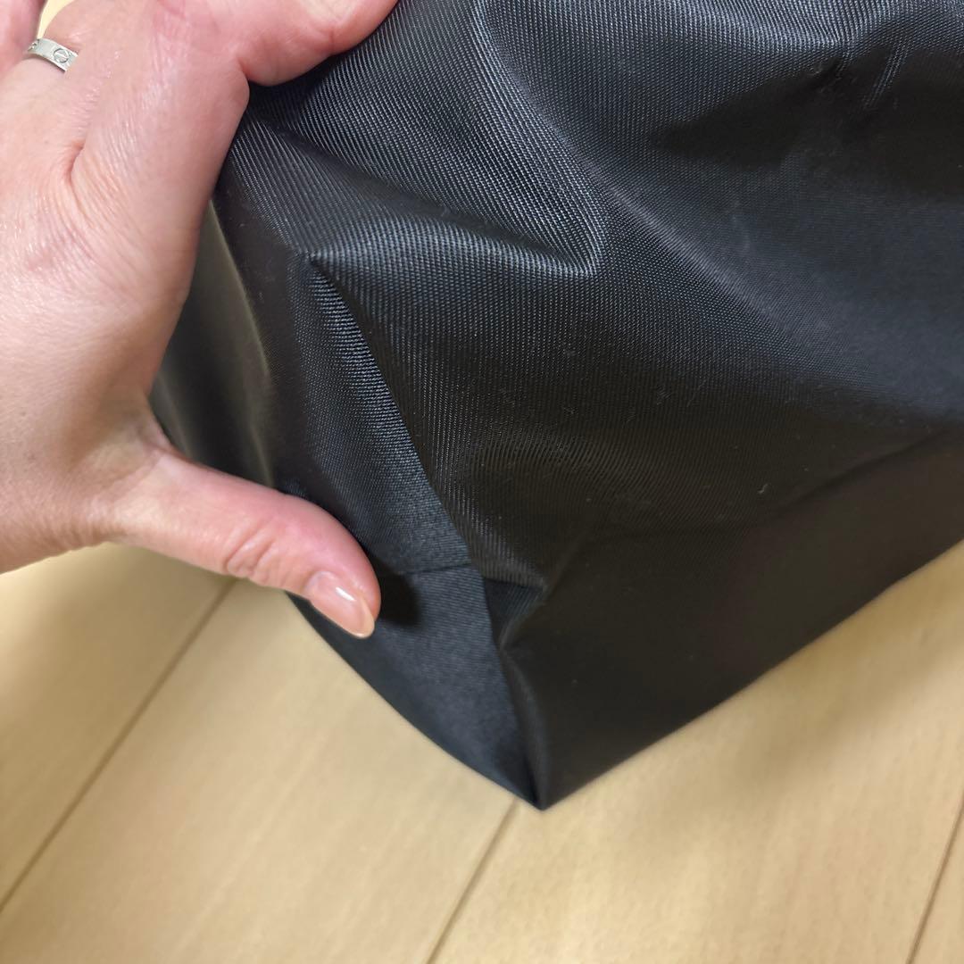 LONGCHAMP ブラック トートバッグ1512