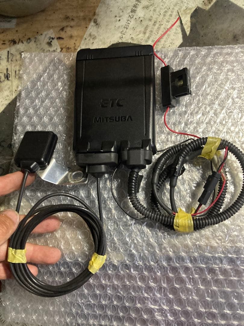 MSC-BE51 セットアップ済 オートバイ用　ETC 二輪　ステー付きでお得