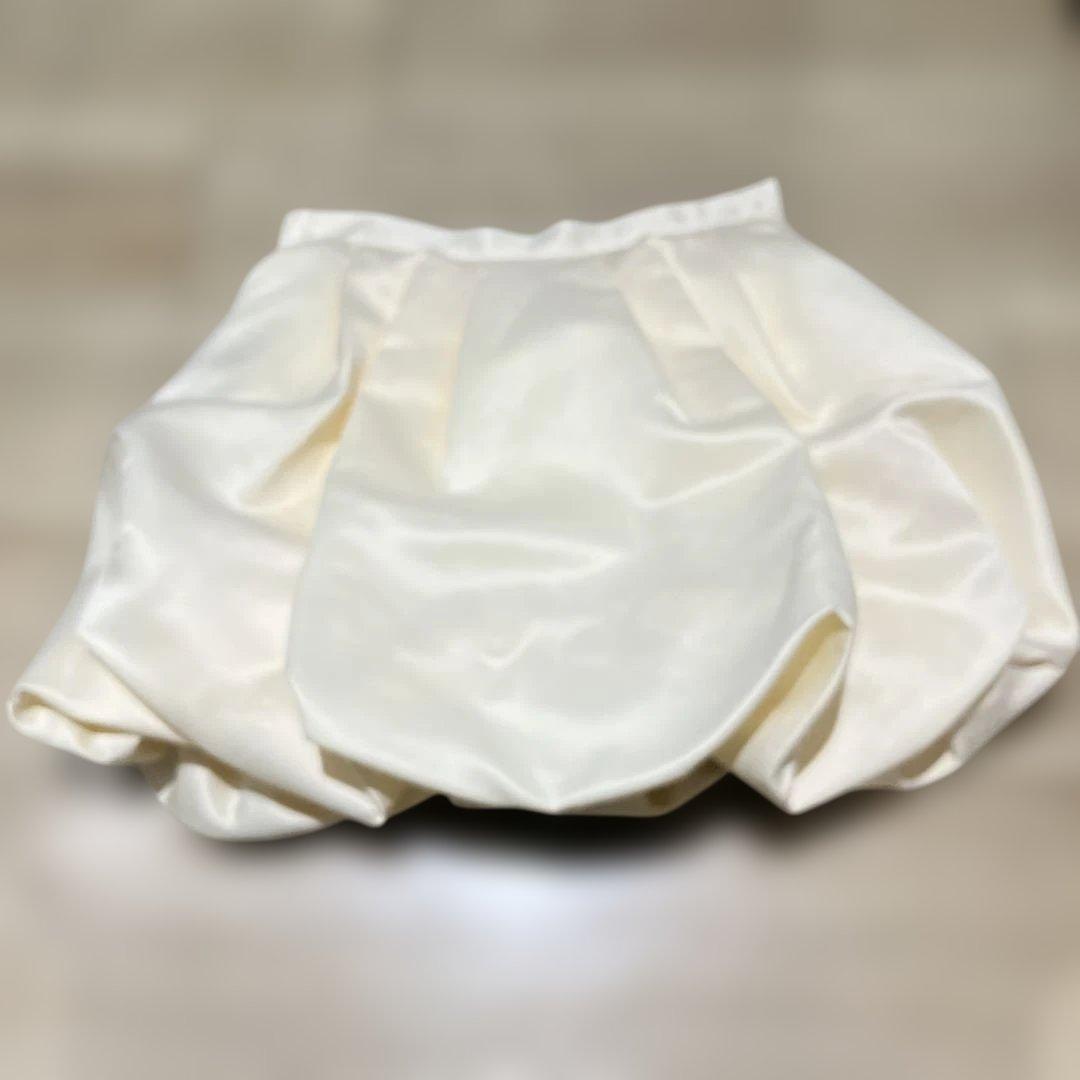 スカート the toe balloon skirt White