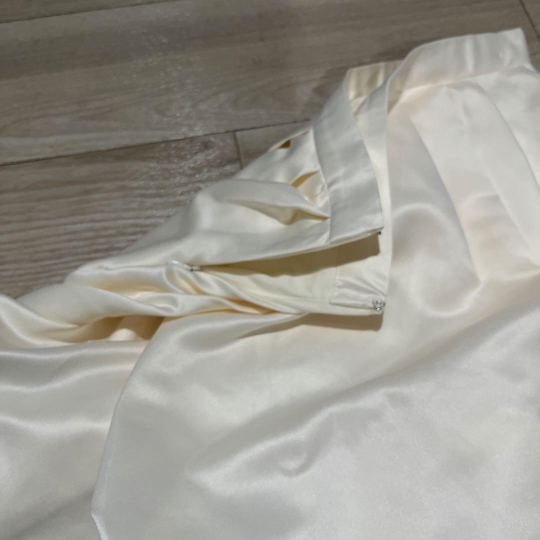 スカート the toe balloon skirt White