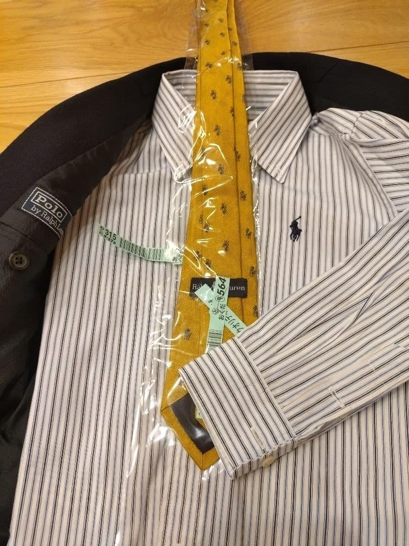 美品　ラルフローレン　4点セット　フォーマル　120 スーツ　紺ブレ　ネイビー