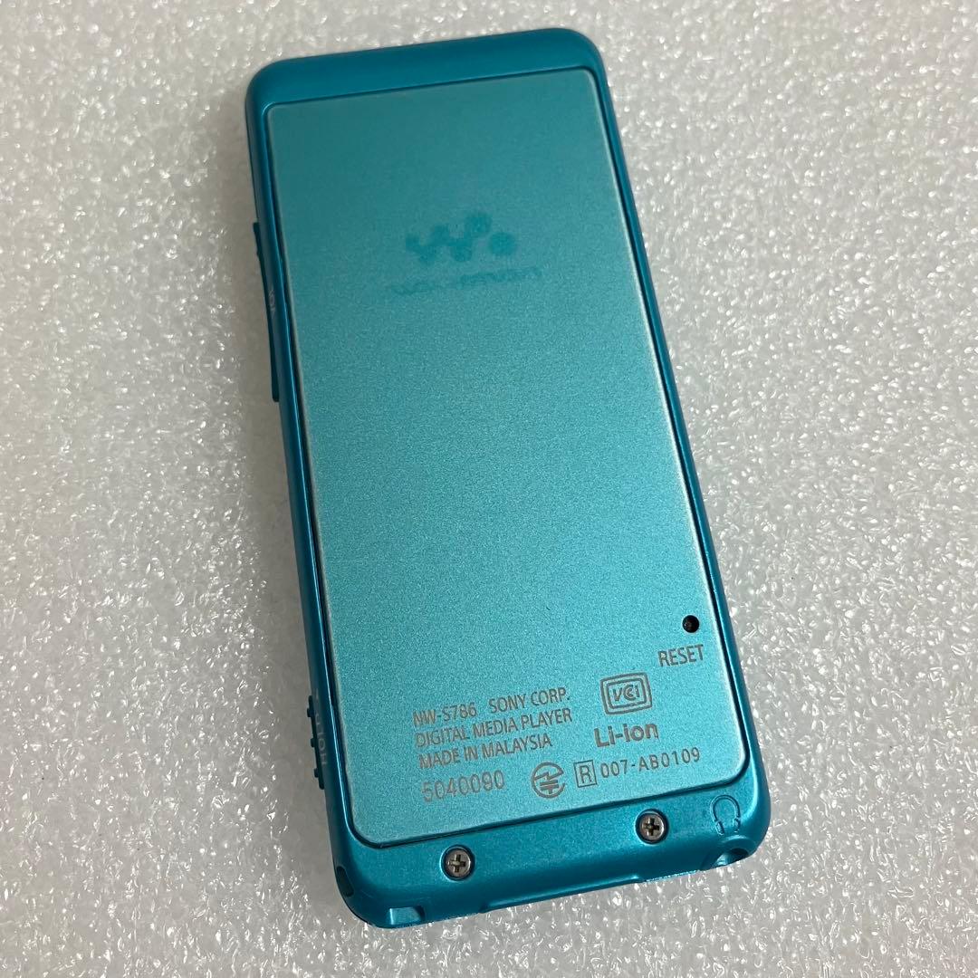 【希少品】SONY ウォークマン　NW-S786 32GB あお