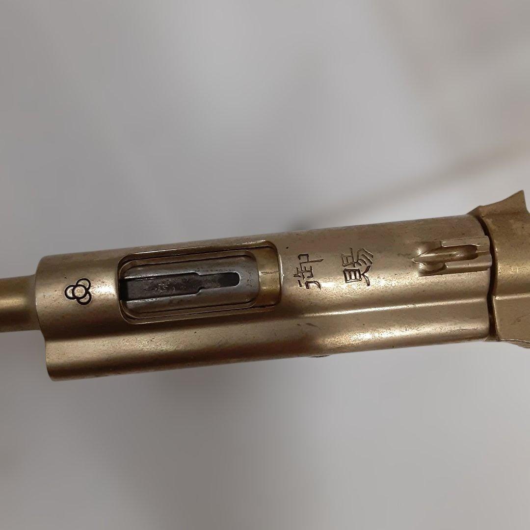 南部式小型自動拳銃 ベビーナンブ 御賜 モデルガン ジャンク　0201-012