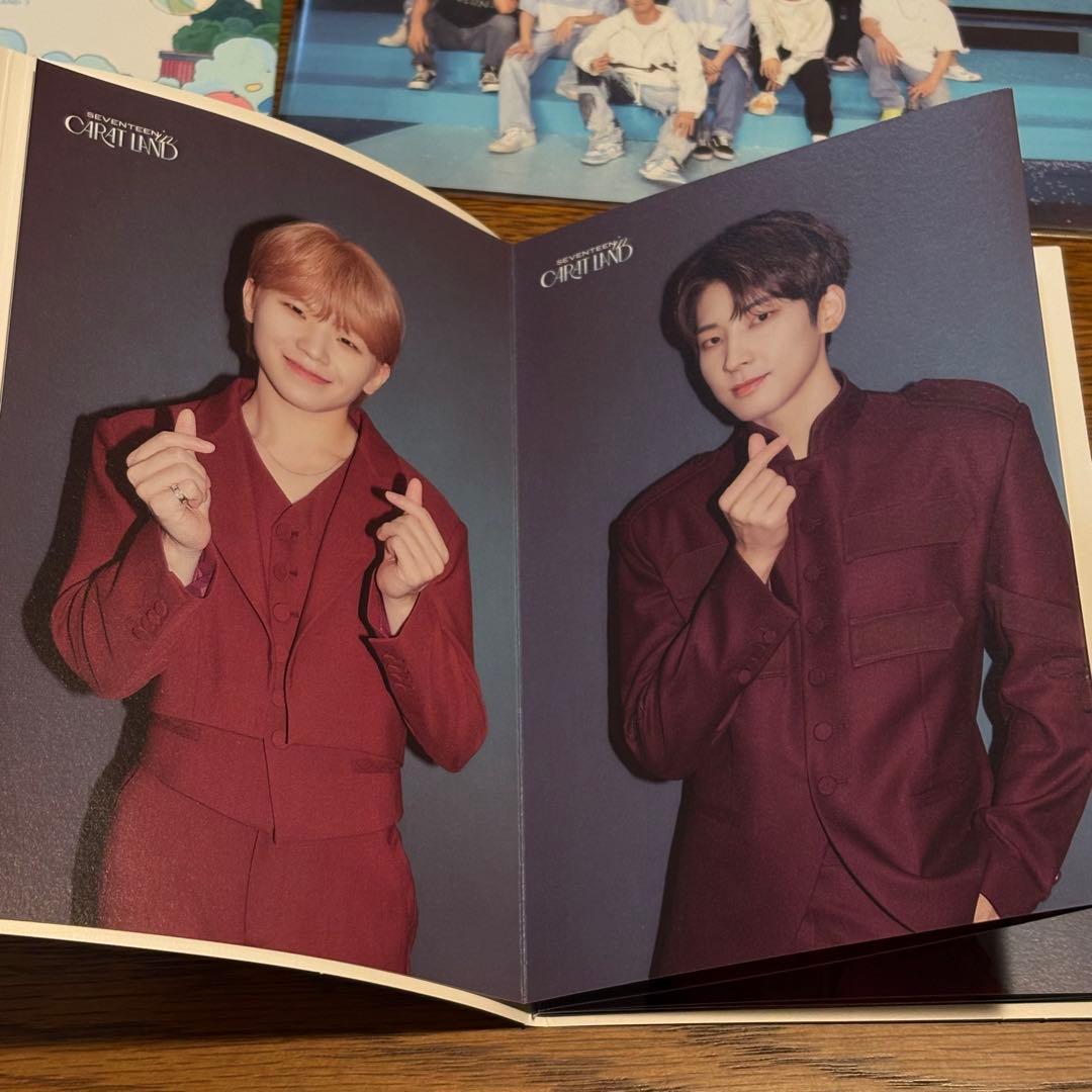 ミュージック seventeen CARAT LAND 2021 memory book