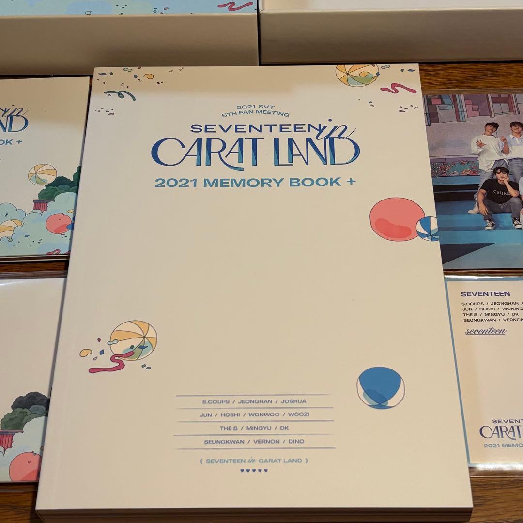 ミュージック seventeen CARAT LAND 2021 memory book