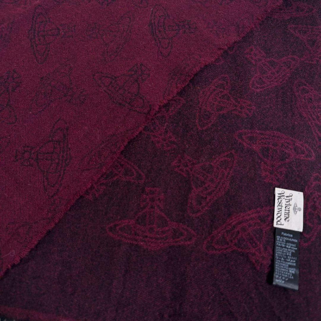 希少✨ Vivienne Westwood マフラー オーブ 総柄 リバーシブル