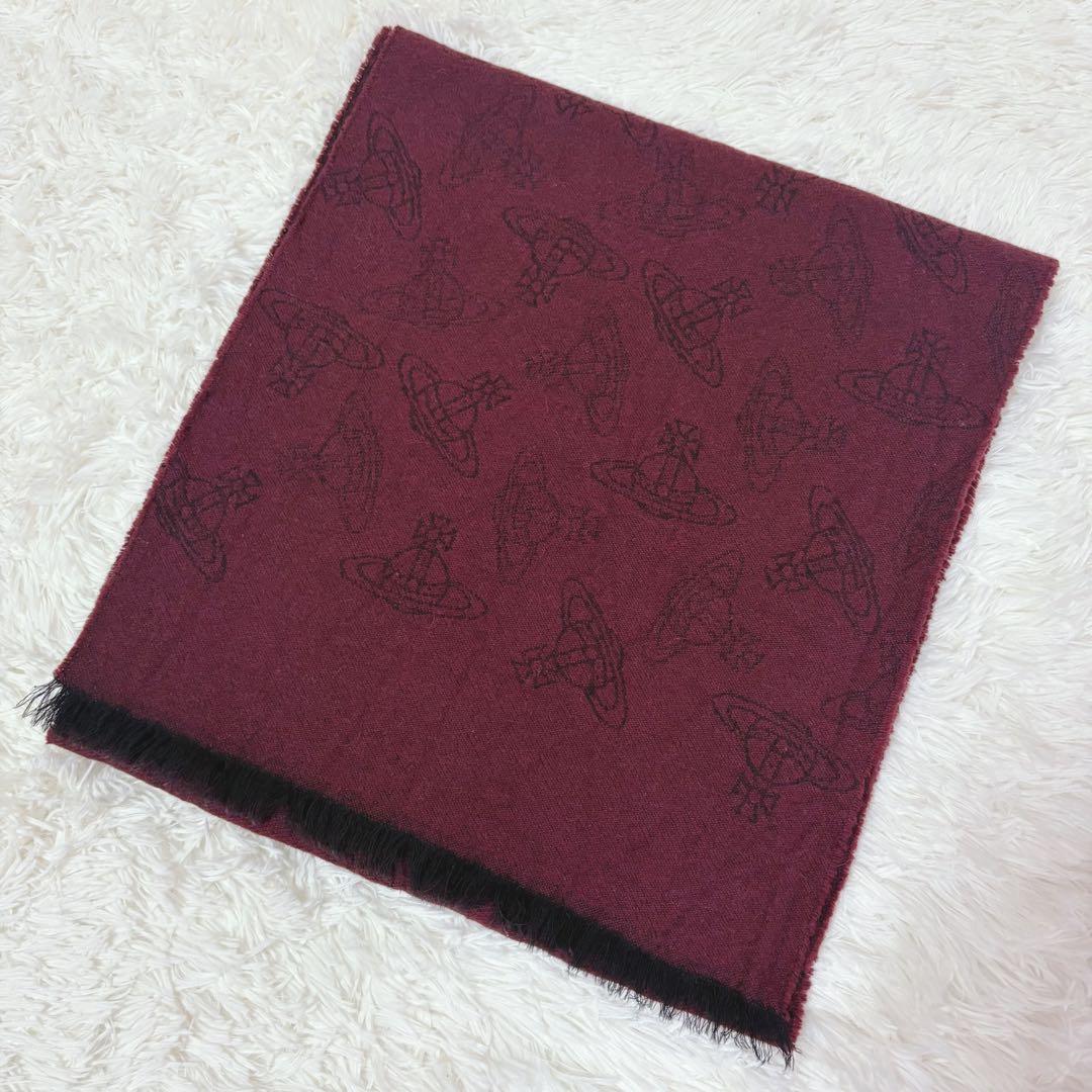 希少✨ Vivienne Westwood マフラー オーブ 総柄 リバーシブル