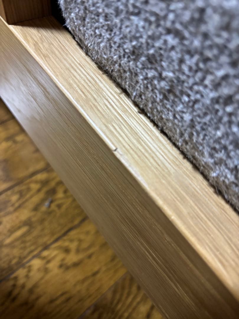 unico VISKA（ヴィスカ）　カバーリングソファー　2シーター　ナチュラル