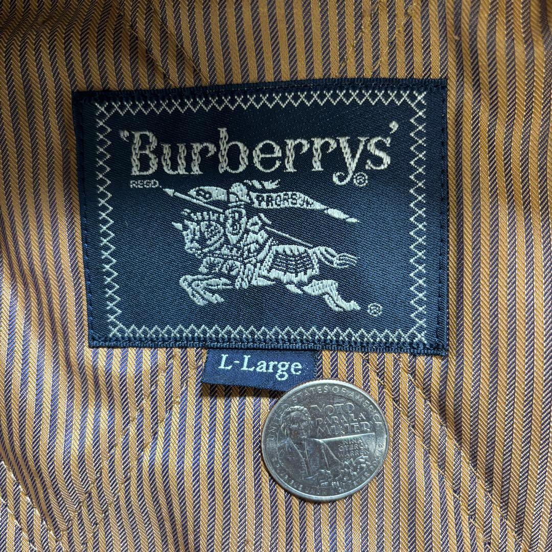 古着 90s BURBERRY ハーフコート フィールドジャケット ハンティング